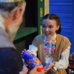 Maddie Smith and Patrick Wolfe in THE DOLL MAKER'S GIFT.