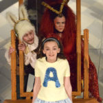 Dan Chevalier, Krysta Stock and Stella Clark-Kaczmarek in Wonderland