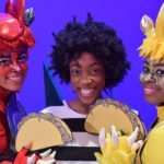Nadia Ra’Shaun Williams, Alisha Davis and Dana Pittman in DRAGONS LOVE TACOS