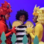 Nadia Ra’Shaun Williams, Alisha Davis and Dana Pittman in DRAGONS LOVE TACOS