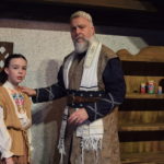 Maddie Smith and Patrick Wolfe in THE DOLL MAKER'S GIFT.