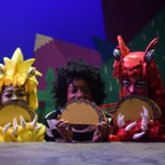 Nadia Ra’Shaun Williams, Alisha Davis and Dana Pittman in DRAGONS LOVE TACOS