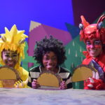 Nadia Ra’Shaun Williams, Alisha Davis and Dana Pittman in DRAGONS LOVE TACOS