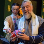 Maddie Smith and Patrick Wolfe in THE DOLL MAKER'S GIFT.