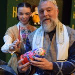 Maddie Smith and Patrick Wolfe in THE DOLL MAKER'S GIFT.