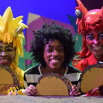 Nadia Ra’Shaun Williams, Alisha Davis and Dana Pittman in DRAGONS LOVE TACOS