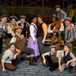 The cast of Newsies