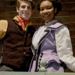 Andrew Wright and Torisa Walker in Newsies