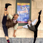 Fran Adrianto and Camryn Johnson in Newsies