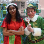 Dan Chevalier and Regina Palmer in ELF THE MUSICAL.