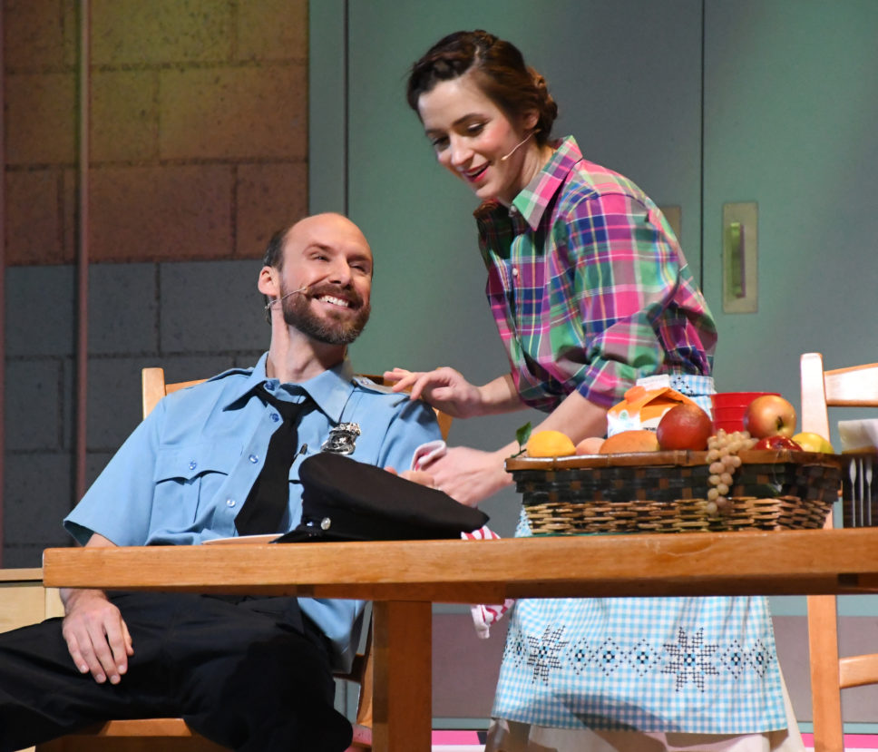 Cristina María Castro and Matthew Olsen as Howie's parents in HOWIE D: BACK IN THE DAY