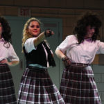 Natalie Hanson as Pollyanna with her sidekicks (Lauren Krupski and Shannon Duke) in HOWIE D: BACK IN THE DAY