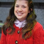 Sophie Williams as Anne Frank in THE DIARY OF ANNE FRANK at The Rose Theater