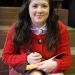 Sophie Williams as Anne Frank in THE DIARY OF ANNE FRANK at The Rose Theater