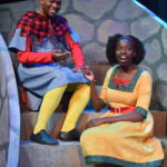 Aguel Lual as Ella and Marcel Daly as Prince Charmont in ELLA ENCHANTED at The Rose Theater