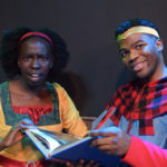 Aguel Lual as Ella and Marcel Daly as Prince Charmont in ELLA ENCHANTED at The Rose Theater