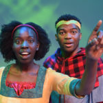 Aguel Lual as Ella and Marcel Daly as Prince Charmont in ELLA ENCHANTED at The Rose Theater