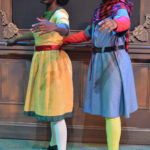 Aguel Lual as Ella and Marcel Daly as Prince Charmont in ELLA ENCHANTED at The Rose Theater