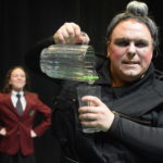 Joey Galda as Trunchbull and Maddie Smith as Matilda