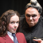 Joey Galda as Trunchbull and Maddie Smith as Matilda