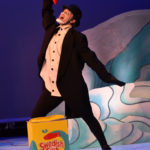 The Rose Theater's world premiere production of PENGUIN PROBLEMS, featuring: Ben Adams as Bob.