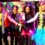 Summer Hurtienne, Dina Saltzman, Roni Shelley Perez and Briana Nash in The Rose Theater's production of Disney's Descendants