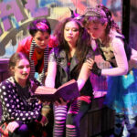 Summer Hurtienne, Dina Saltzman, Roni Shelley Perez and Briana Nash in The Rose Theater's production of Disney's Descendants