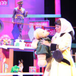 Matthew Olsen and Nivi Varanasi in The Rose Theater's production of CORDUROY, playing Oct. 29 - Nov. 14, 2021 at The Rose Theater.