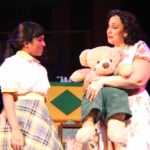 Katherine MacHolmes and Nivi Varanasi in The Rose Theater's production of CORDUROY, playing Oct. 29 - Nov. 14, 2021 at The Rose Theater.