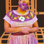 Tatiana Sandoval as Mami in The Rose Theater's production of CARMELA FULL OF WISHES, making its world premiere Jan 28 - Feb 13, 2022.