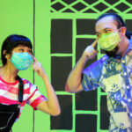 Mireya Luna as Carmela and Emmanuel (Manny) Oñate as Papi in The Rose Theater's production of CARMELA FULL OF WISHES, making its world premiere Jan 28 - Feb 13, 2022.