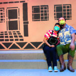 Mireya Luna as Carmela and Emmanuel (Manny) Oñate as Papi in The Rose Theater's production of CARMELA FULL OF WISHES, making its world premiere Jan 28 - Feb 13, 2022.