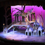 The set of The Rose's production of CINDERELLA, designed Reiko Huffman