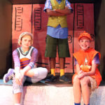 Alex Elgert as Mia, Artie Shaw as Blake and Judson Cloudt as Cooper in Popularity Coach at The Rose Theater, Oct. 7-23, 2022