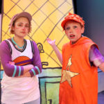 Alex Elgert as Mia and Judson Cloudt as Cooper in Popularity Coach at The Rose Theater, Oct. 7-23, 2022