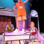 Judson Cloudt as Cooper, Artie Shaw as Blake, Alex Elgert as Mia in Popularity Coach at The Rose Theater, Oct. 7-23, 2022