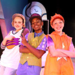 Alex Elgert as Mia, Artie Shaw as Blake and Judson Cloudt as Cooper in Popularity Coach at The Rose Theater, Oct. 7-23, 2022