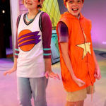 Alex Elgert as Mia and Judson Cloudt as Cooper in Popularity Coach at The Rose Theater, Oct. 7-23, 2022