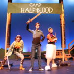 Maddie Smith as Annabeth, Derek Penner as Percy Jackson and Otto Fox as Grover in The Rose Theater's production of THE LIGHTNING THIEF, playing Jan. 20 - Feb. 5, 2023.