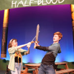 Maddie Smith as Annabeth and Derek Penner as Percy Jackson in The Rose Theater's production of THE LIGHTNING THIEF, playing Jan. 20 - Feb. 5, 2023.