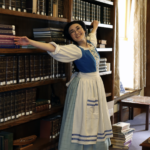 Biannah Peji-Palm as Belle in The Rose Theater's production of BEAUTY AND THE BEAST, playing June 2 - 25, 2023.