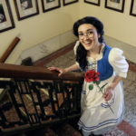 Biannah Peji-Palm as Belle in The Rose Theater's production of BEAUTY AND THE BEAST, playing June 2 - 25, 2023.