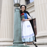 Biannah Peji-Palm as Belle in The Rose Theater's production of BEAUTY AND THE BEAST, playing June 2 - 25, 2023.