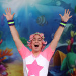 Joshua Orsi as Patrick in THE SPONGEBOB MUSICAL, playing Aug 26 - Sept 18, 2022 at The Rose Theater