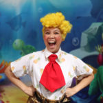 Roni Shelley Perez as SpongeBob in THE SPONGEBOB MUSICAL, playing Aug 26 - Sept 18, 2022 at The Rose Theater
