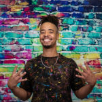 RON LEE MCGILL, as FOUR, in The Rose Theater's production of LIFE DOESN'T FRIGHTEN ME: I AM FEARLESS ROYALTY, playing OCTOBER 6-22 at Omaha's Rose Theater