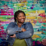 LAKEETHA BLAKENEY, as THREE, in The Rose Theater's production of LIFE DOESN'T FRIGHTEN ME: I AM FEARLESS ROYALTY, playing OCTOBER 6-22 at Omaha's Rose Theater