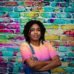 LYDIA WILLIAMSON, as ONE, in The Rose Theater's production of LIFE DOESN'T FRIGHTEN ME: I AM FEARLESS ROYALTY, playing OCTOBER 6-22 at Omaha's Rose Theater