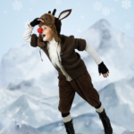 Martin Prieto for The Rose Theater's production of RUDOLPH THE RED-NOSED REINDEER, playing December 1 - 23, 2023.