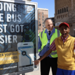 JJ Davis as Mr. Davis and Jaden Hollinger as CJ in The Rose Theater's production of LAST STOP ON MARKET STREET, playing April 14 - 30, 2023.